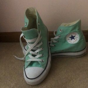 Cyan All Star Converse